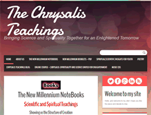 Tablet Screenshot of chrysalispub.com